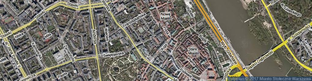 Zdjęcie satelitarne Telakowskiej Wandy ul.