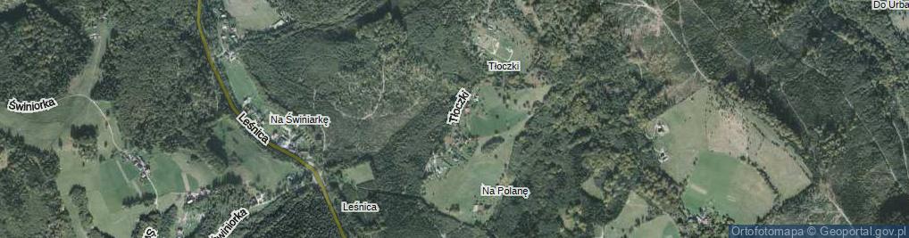 Zdjęcie satelitarne Tłoczki ul.