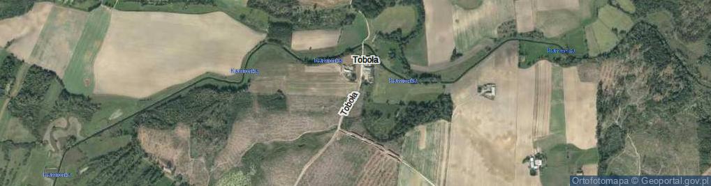 Zdjęcie satelitarne Toboła ul.