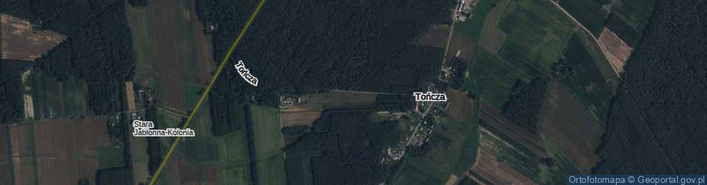 Zdjęcie satelitarne Tończa ul.