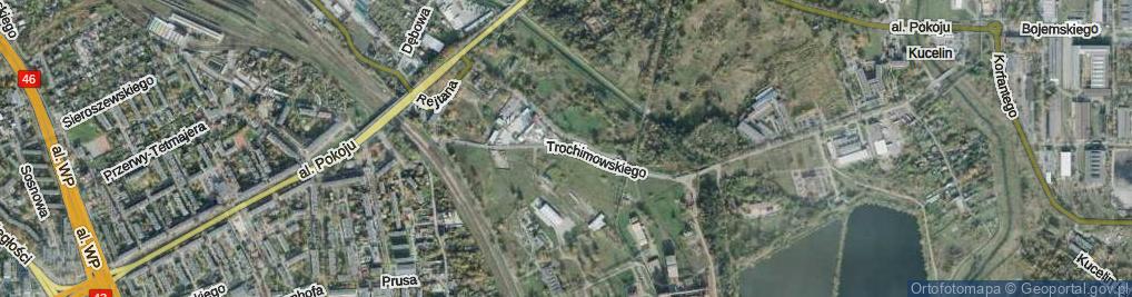 Zdjęcie satelitarne Trochimowskiego ul.