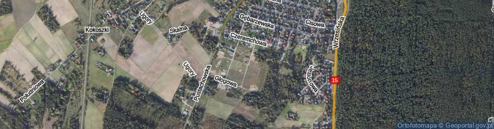 Zdjęcie satelitarne Truskawkowa ul.