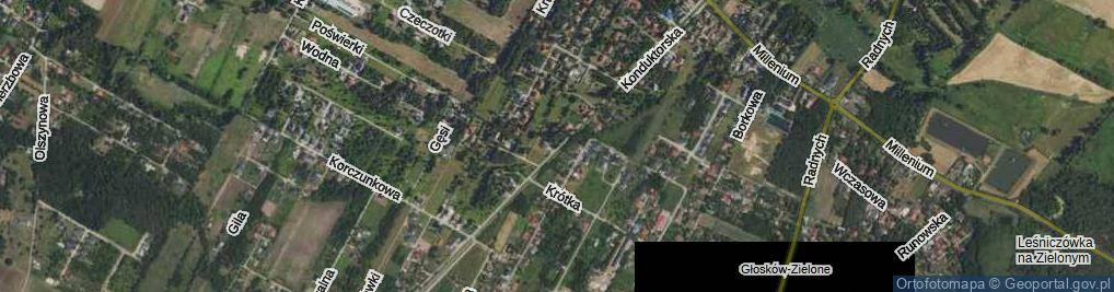 Zdjęcie satelitarne Traktorzystów ul.