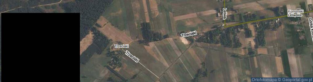 Zdjęcie satelitarne Trzeciaki ul.