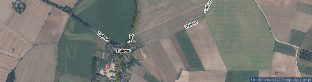Zdjęcie satelitarne Tralewo ul.
