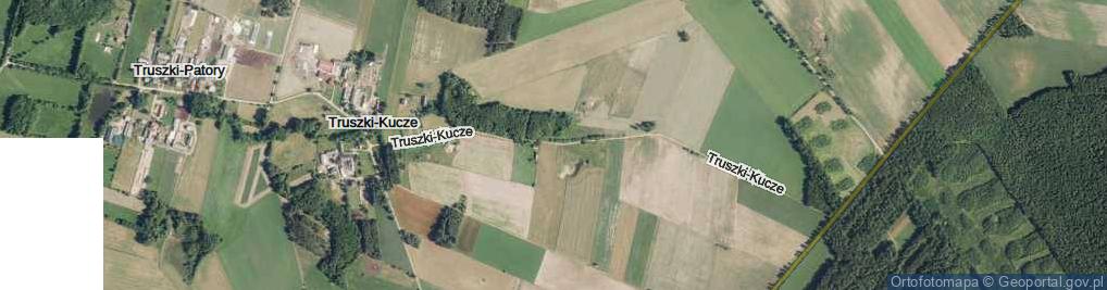 Zdjęcie satelitarne Truszki-Kucze ul.