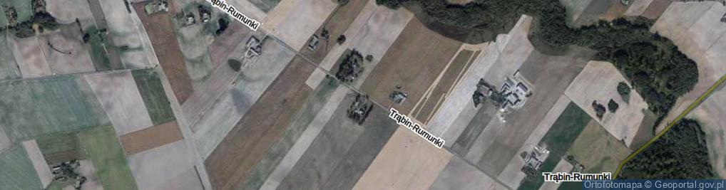 Zdjęcie satelitarne Trąbin-Rumunki ul.
