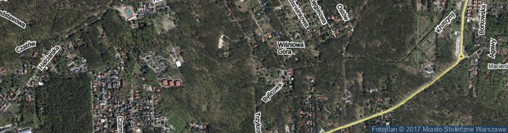 Zdjęcie satelitarne Trzykrotki ul.