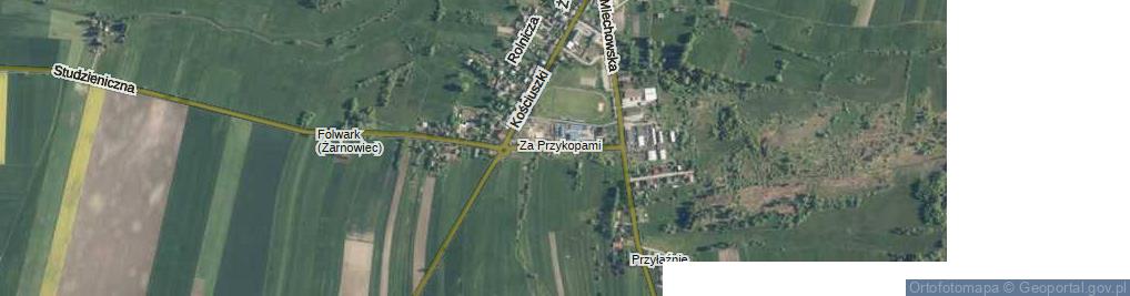 Zdjęcie satelitarne Traktorzystów ul.