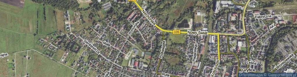 Zdjęcie satelitarne Tuwima Juliana ul.