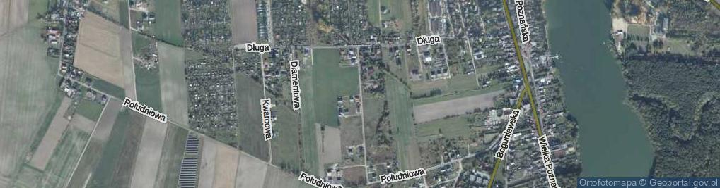 Zdjęcie satelitarne Turkusowa ul.