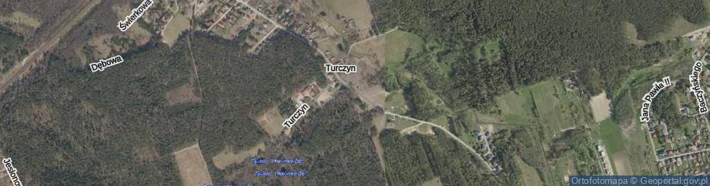 Zdjęcie satelitarne Turczyn ul.