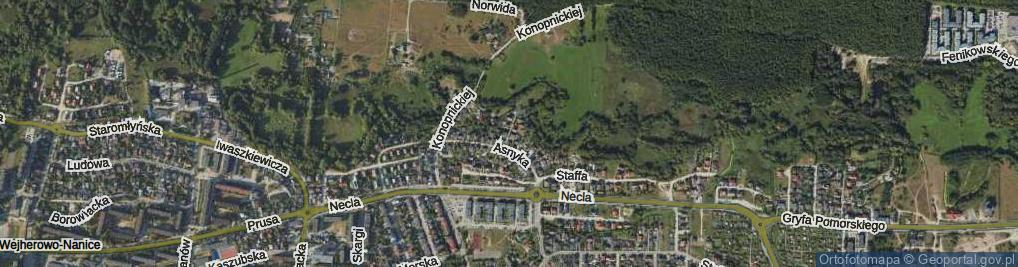 Zdjęcie satelitarne Tuwima Juliana ul.