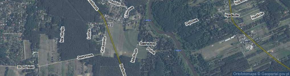 Zdjęcie satelitarne Tulipanowa ul.