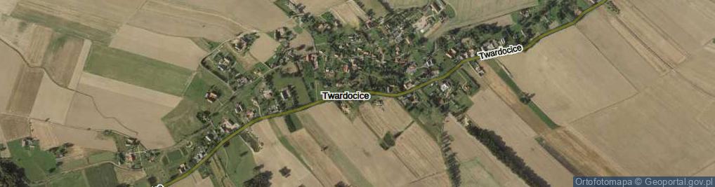 Zdjęcie satelitarne Twardocice ul.