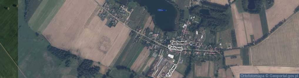 Zdjęcie satelitarne Tychowo ul.