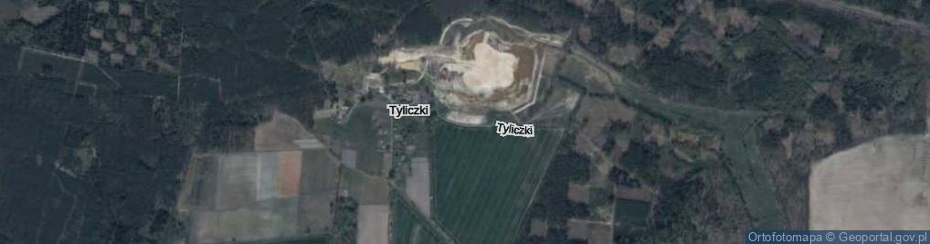 Zdjęcie satelitarne Tyliczki ul.
