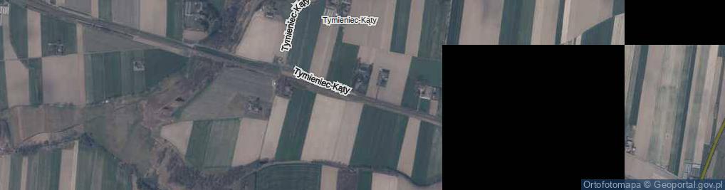 Zdjęcie satelitarne Tymieniec-Kąty ul.