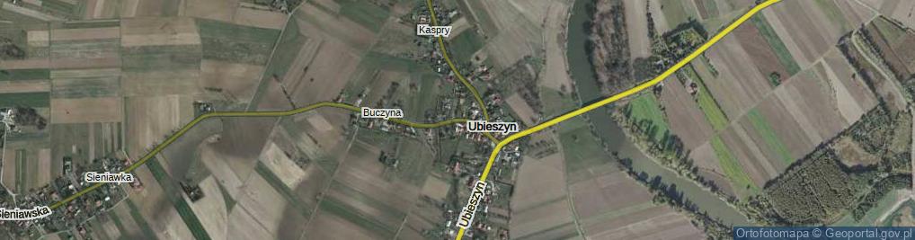 Zdjęcie satelitarne Ubieszyn ul.