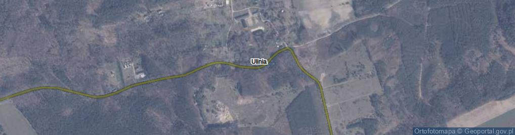 Zdjęcie satelitarne Ulinia ul.