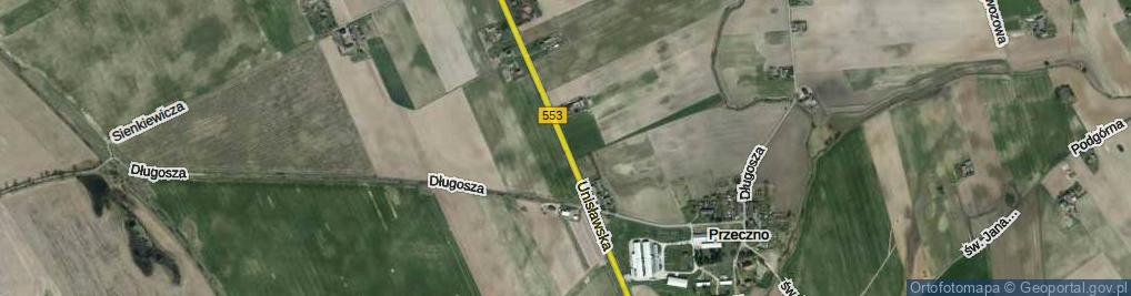 Zdjęcie satelitarne Unisławska ul.