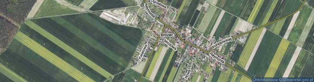 Zdjęcie satelitarne Urbana ul.