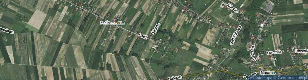 Zdjęcie satelitarne Ustki ul.
