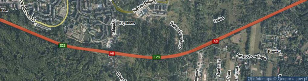 Zdjęcie satelitarne Uśmiechu ul.