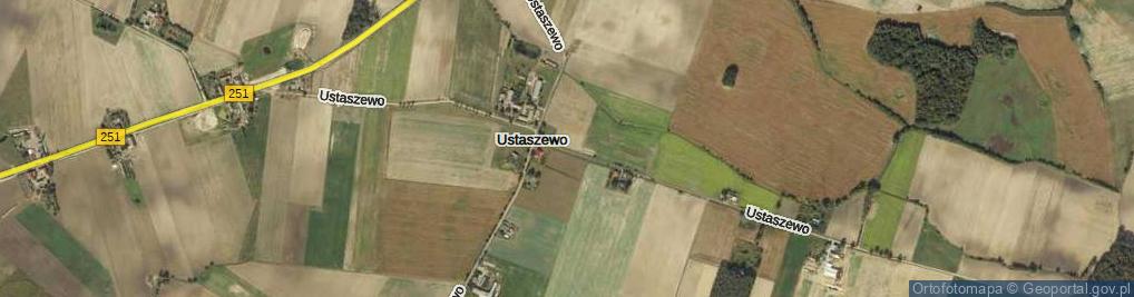 Zdjęcie satelitarne Ustaszewo ul.