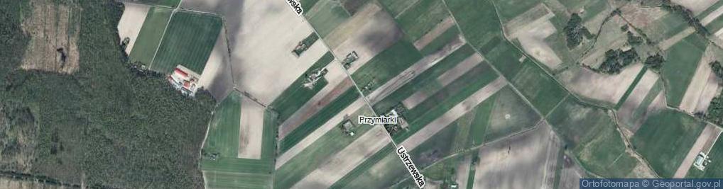 Zdjęcie satelitarne Ustrzewska ul.
