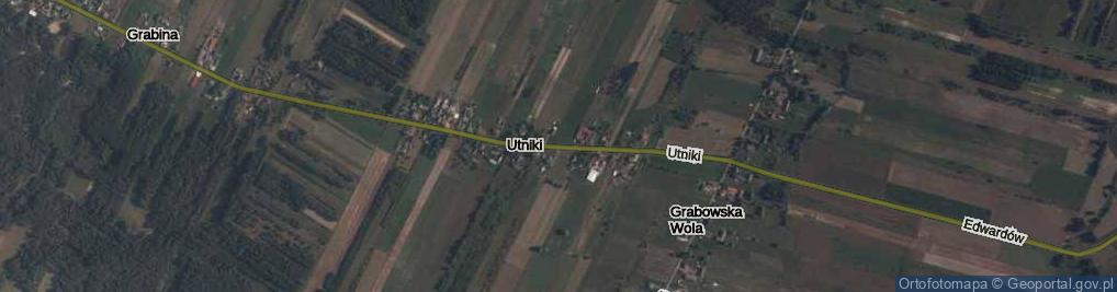 Zdjęcie satelitarne Utniki ul.