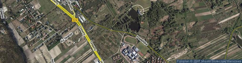 Zdjęcie satelitarne Waflowa ul.