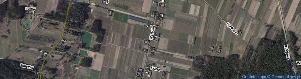 Zdjęcie satelitarne Warecka ul.