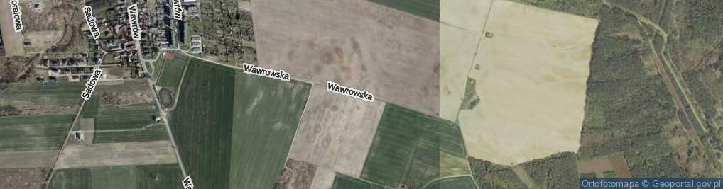Zdjęcie satelitarne Wawrowska ul.
