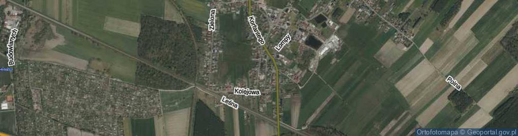 Zdjęcie satelitarne Wajdy Józefa, ks. ul.