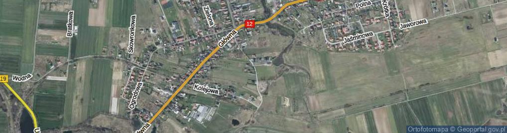 Zdjęcie satelitarne Wałowa ul.