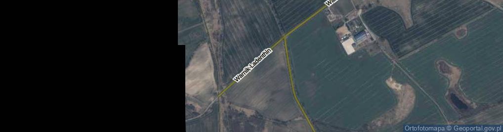 Zdjęcie satelitarne Warnik-Ladenthin ul.