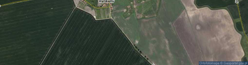 Zdjęcie satelitarne Warnikajmy ul.