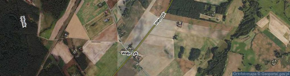 Zdjęcie satelitarne Wałyczyk ul.