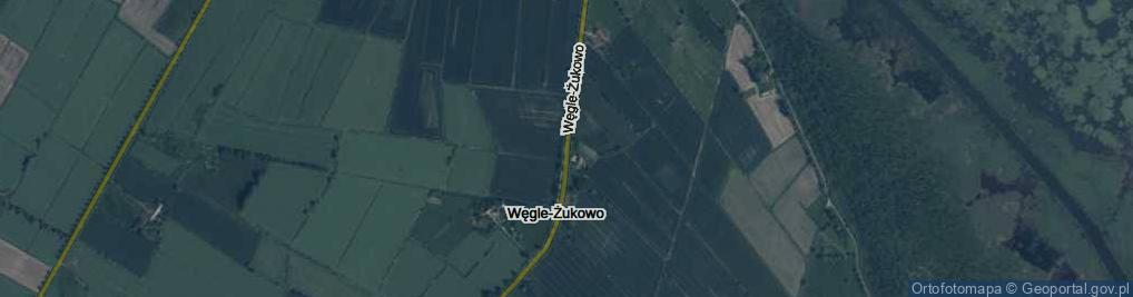 Zdjęcie satelitarne Węgle-Żukowo ul.