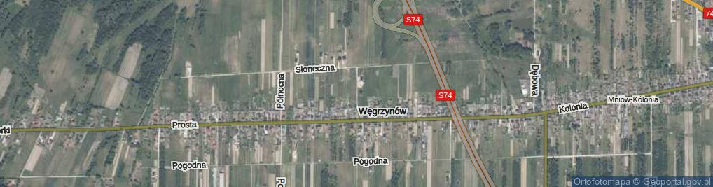Zdjęcie satelitarne Wesoła ul.