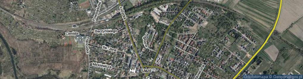 Zdjęcie satelitarne Wesoła ul.