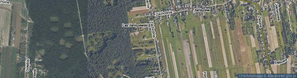 Zdjęcie satelitarne Wilcza ul.