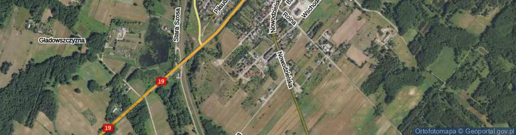 Zdjęcie satelitarne Wichrowa ul.