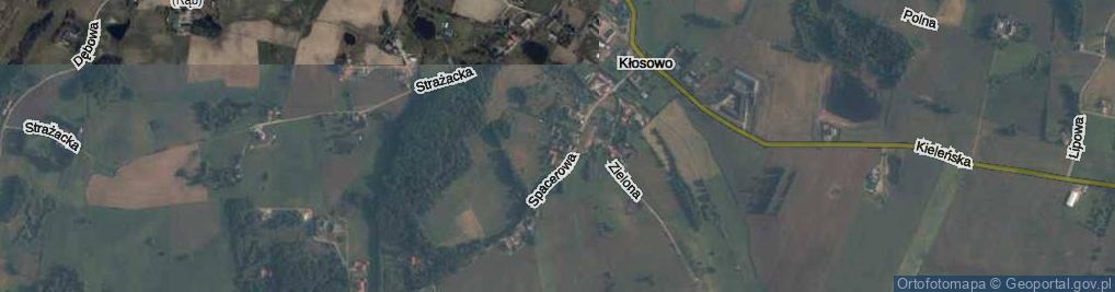 Zdjęcie satelitarne Wickiego Klemensa, por. ul.