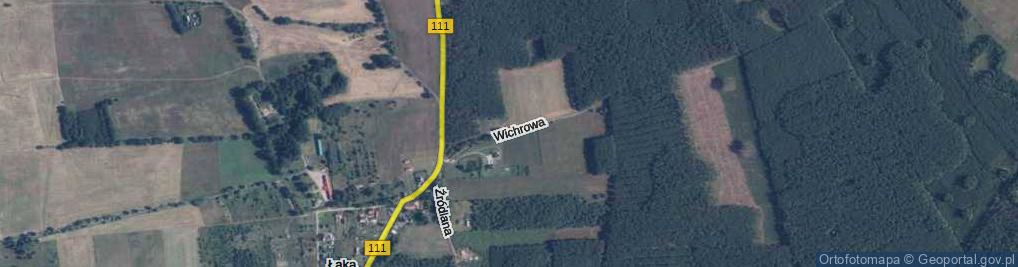 Zdjęcie satelitarne Wichrowa ul.