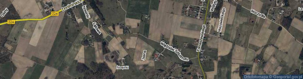 Zdjęcie satelitarne Więźniów Sztutthofu ul.