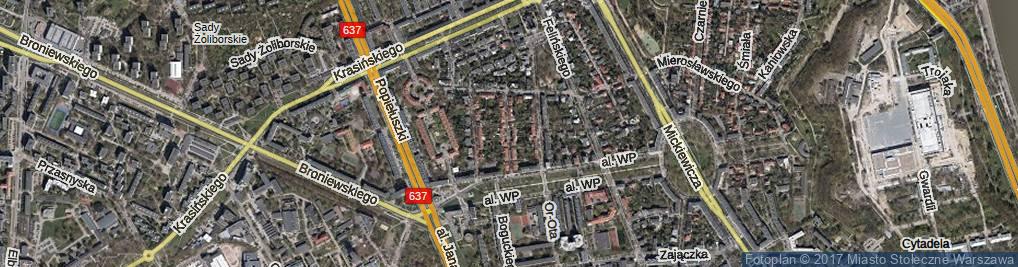 Zdjęcie satelitarne Wieniawskiego Henryka ul.