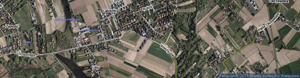 Zdjęcie satelitarne Wiechy ul.