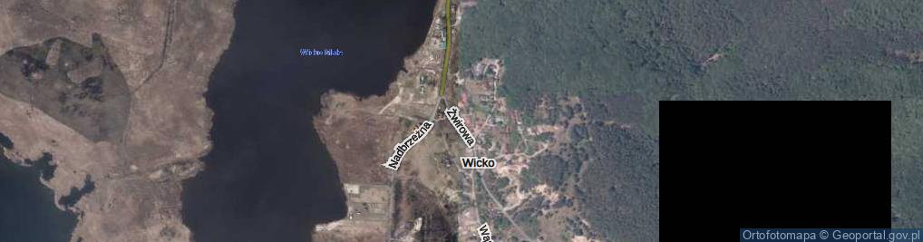 Zdjęcie satelitarne Wicko ul.